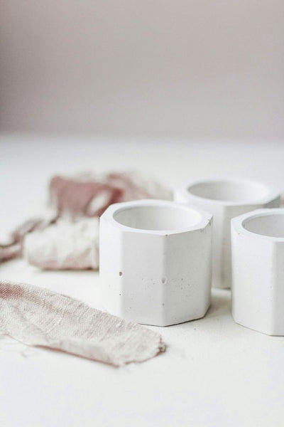 Succulent Pot (Set of 3) Scented Candles